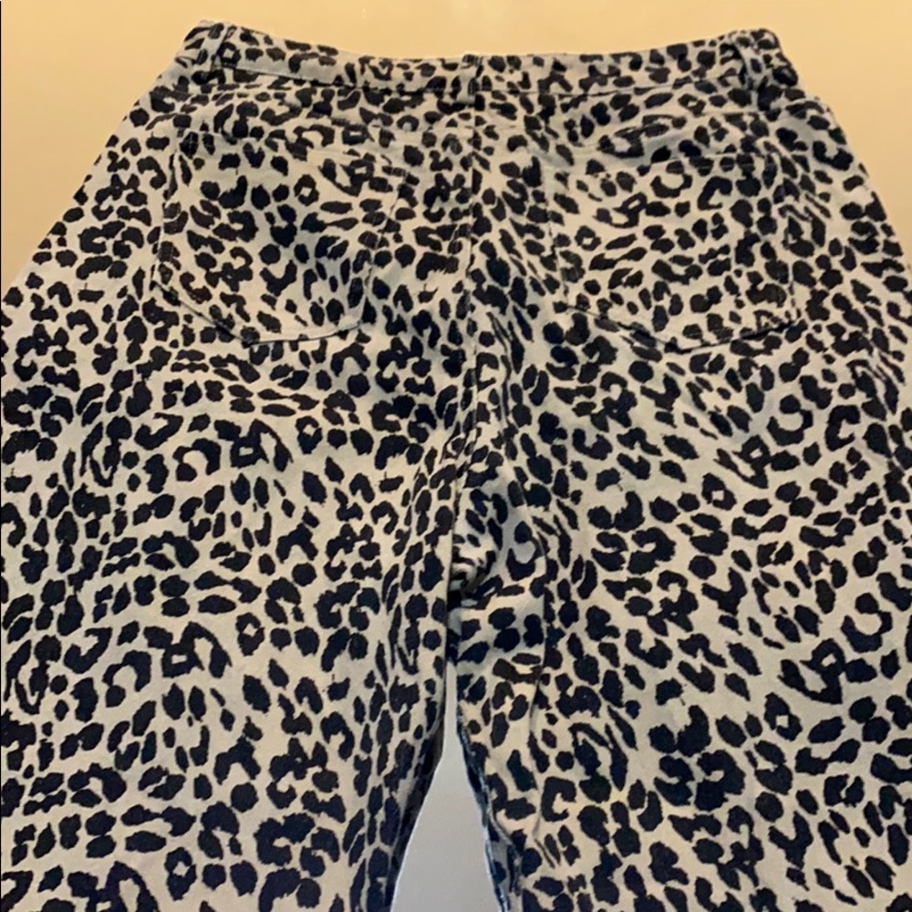 Adika Parachute Cheetah Print pants